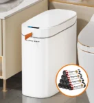 Smart Touchless Trash Can With Automatic Adsorption Bagging Z35  Only today Free Black Trash Bag 10 Rolls
